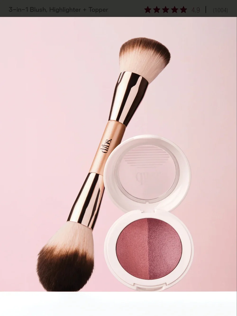 Dibs The Duet Baked Blush - In Backstage BNIB✨FREE GIFT WITH ANY ORDER ✨